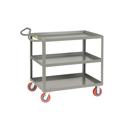 Little Giant 2000 lbs. Capacity, Lipped Shelves, 3 Shelves, 24" x 36" Shelf 3ENLGL-2436-6PY